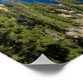 Poster Crater Lake et Wizard Island (Coin)