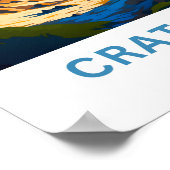 Poster Crater Lake Oregon Imprimer (Coin)