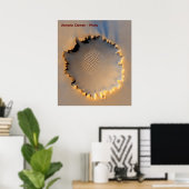 Poster Cratère Victoria - Planum Meridiani - Mars (Bureau à domicile)
