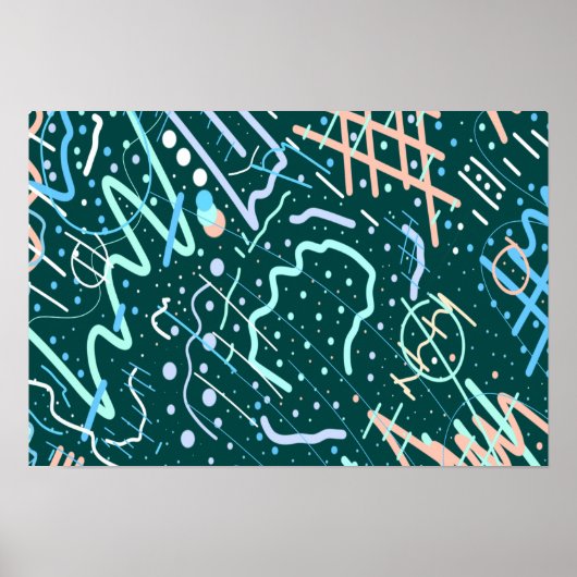 Poster Cratères et comètes (Devant)