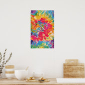 Poster cravate-colorant #1 (Cuisine)