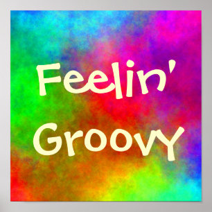 Poster Cravate-colorant Abstrait