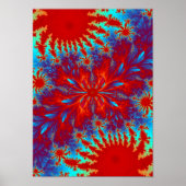 Poster cravate fractale (Devant)