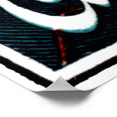 Poster cravate masculin Vintage 1920 (Coin)