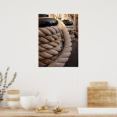 Poster Cravate sur les voiles (Cuisine)