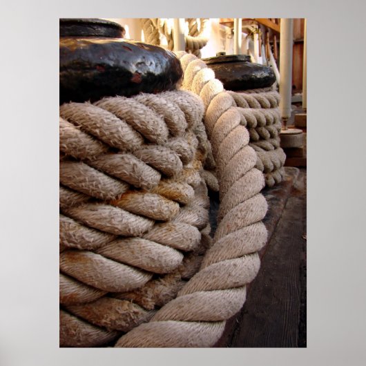 Poster Cravate sur les voiles (Devant)