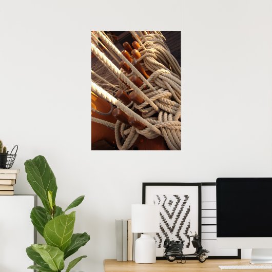 Poster Cravate vers le bas (Bureau à domicile)