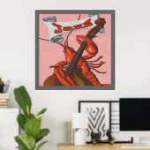 Poster Crawfish Jazz (Bureau à domicile)