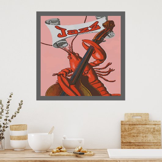 Poster Crawfish Jazz (Cuisine)