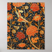 Poster Cray, un motif de William Morris, (Devant)