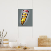 Poster crayon (Cuisine)
