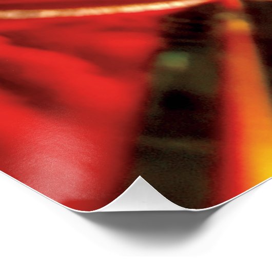 Poster Crayon Abstrait (Coin)