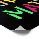 Poster Crayon de matière Black Lives 01 Couleur modifiabl (Coin)