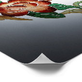 Poster Crayon Dragon et Phoenix (Coin)