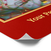 Poster Crayon Oiseau Créez votre propre personnalisation (Coin)