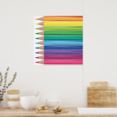 Poster Crayons (Cuisine)