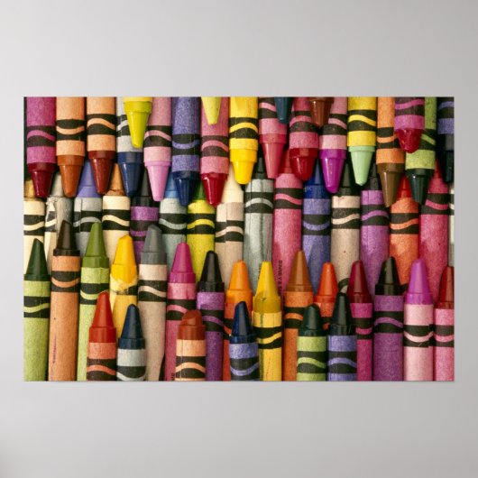 Poster Crayons colorés (Devant)