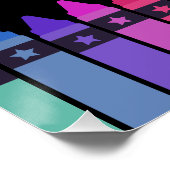 Poster Crayons Stars Colorful Welcome Teacher's Classroom (Coin)