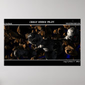 Poster Crazy Assed Pilot (Devant)