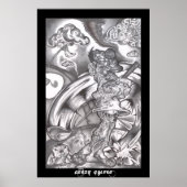 Poster Crazy Golfer (Devant)