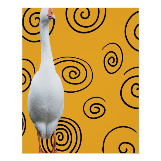 Poster Crazy Goose (Devant)