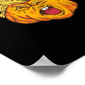 Poster Crazy Halloween Citrouille Trumpkin costume (Coin)