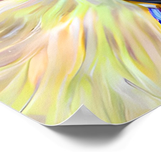 Poster Crazy Happy Manchester Terrier Portrait d'art chie (Coin)