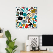 Poster Crazy head (Bureau à domicile)