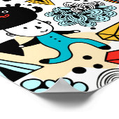 Poster Crazy head (Coin)