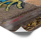 Poster Crazy Kind Of Fantasy Horned Owl Graffiti (Coin)