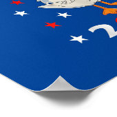 Poster Crazy oncle Trump Duck 2020 cadeau drôle (Coin)