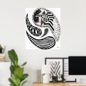 Poster Crazy Paisleys (Bureau à domicile)