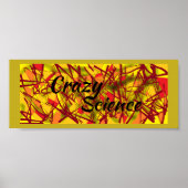 Poster Crazy Science référence à l'émission télévisée Orp (Devant)