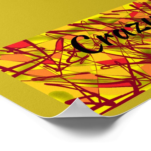 Poster Crazy Science référence à l'émission télévisée Orp (Coin)