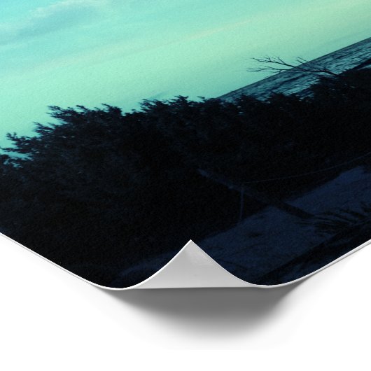 Poster Create A Custom Quote - Moonlit Night (Coin)