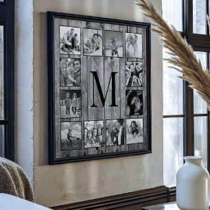 Poster Create Your Custom Photo Collage Rustic Farmhouse