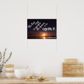 Poster Create Your Future (Cuisine)