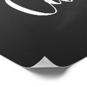 Poster Create your own chalkboard party sign (Coin)