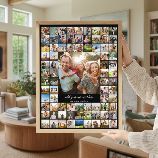 Poster Create Your Own Custom 79 Photo Collage