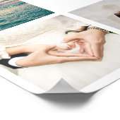 Poster Create Your Own Custom Newlyweds Wedding Photo (Coin)