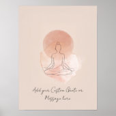 Poster Create Your Own Motivational Quote- Meditation (Devant)