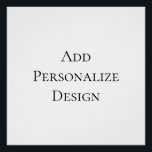Poster Create Your Own Personalized Custom<br><div class="desc">Design your own with names, dates, messages, or photos to match any theme — from birthdays and weddings to baby showers and corporate events. Available in a range of sizes, colors, and styles, these banners and signs add the perfect personal touch to your décor. Whether you’re hosting indoors or outdoors,...</div>