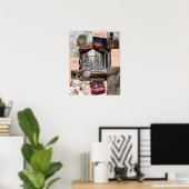 Poster Create Your Own Vision Board Manifesting (Bureau à domicile)