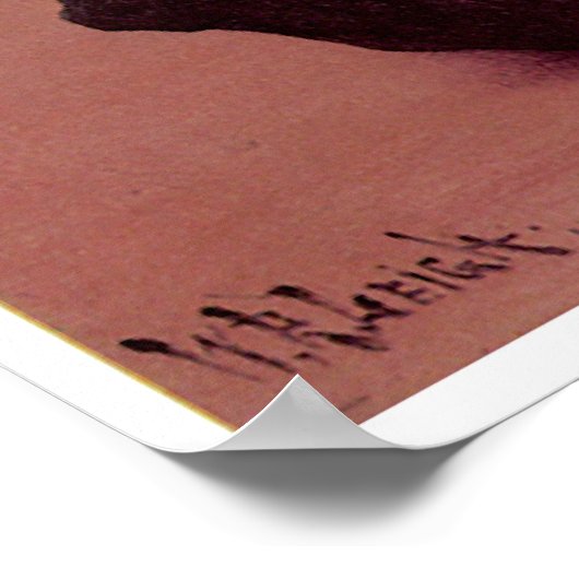 Poster Créateur de poteries Zuni, 1907 (Coin)