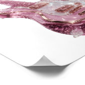 Poster Création ART ABSTRAIT Snappy Silver (Coin)