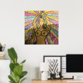 Poster Création Art moderne (Bureau à domicile)