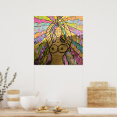 Poster Création Art moderne (Cuisine)