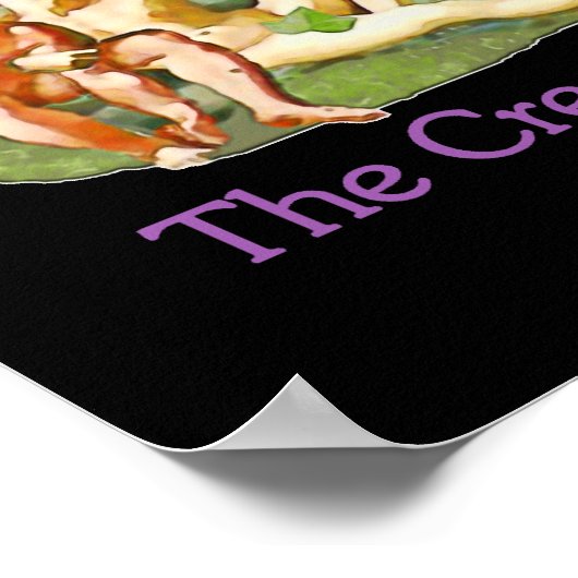 Poster Création d'Adam et Steve (Coin)