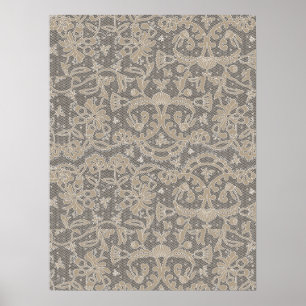 Poster Création de broderie au crochet