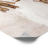 Poster Création De La Chapelle Sixtine Adam - Michel-Ange (Coin)